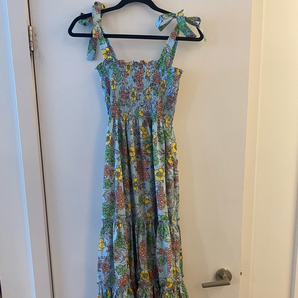 FLORAL MAXI DRESS - Picture 1 of 4